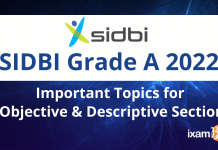 SIDBI Grade A 2022: Important Topics for Objective & Subjective Section