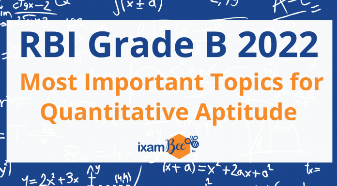 RBI Grade B 2022: Most Important Topics for Quantitative Aptitude