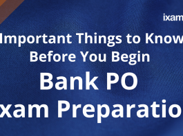 Bank PO Exam preparation