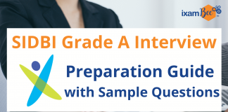 SIDBI Grade A Interview Preparation