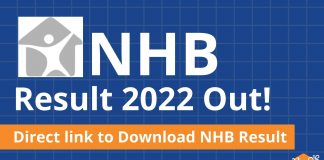 NHB Result 2022 Out! Direct Link to Download NHB Result