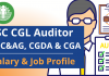 SSC CGL Auditor in C&AG, CGDA and CGA: Salary & Job Profile