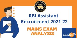 RBI Assistant Recruitment 2021-22: Mains Exam Analysis