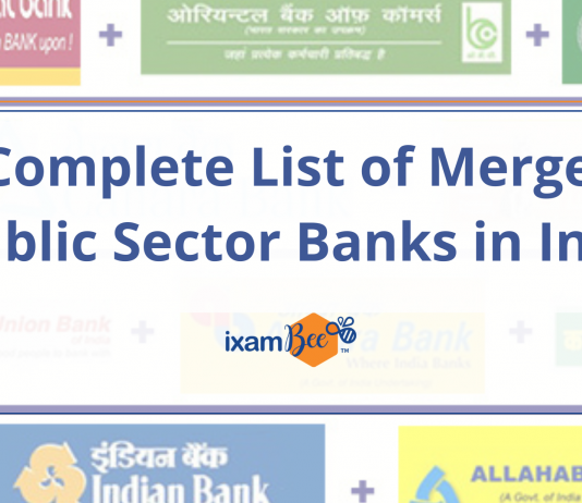 List of Merged Public Sector Banks in India