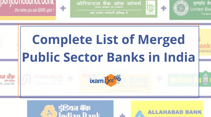 List of Merged Public Sector Banks in India