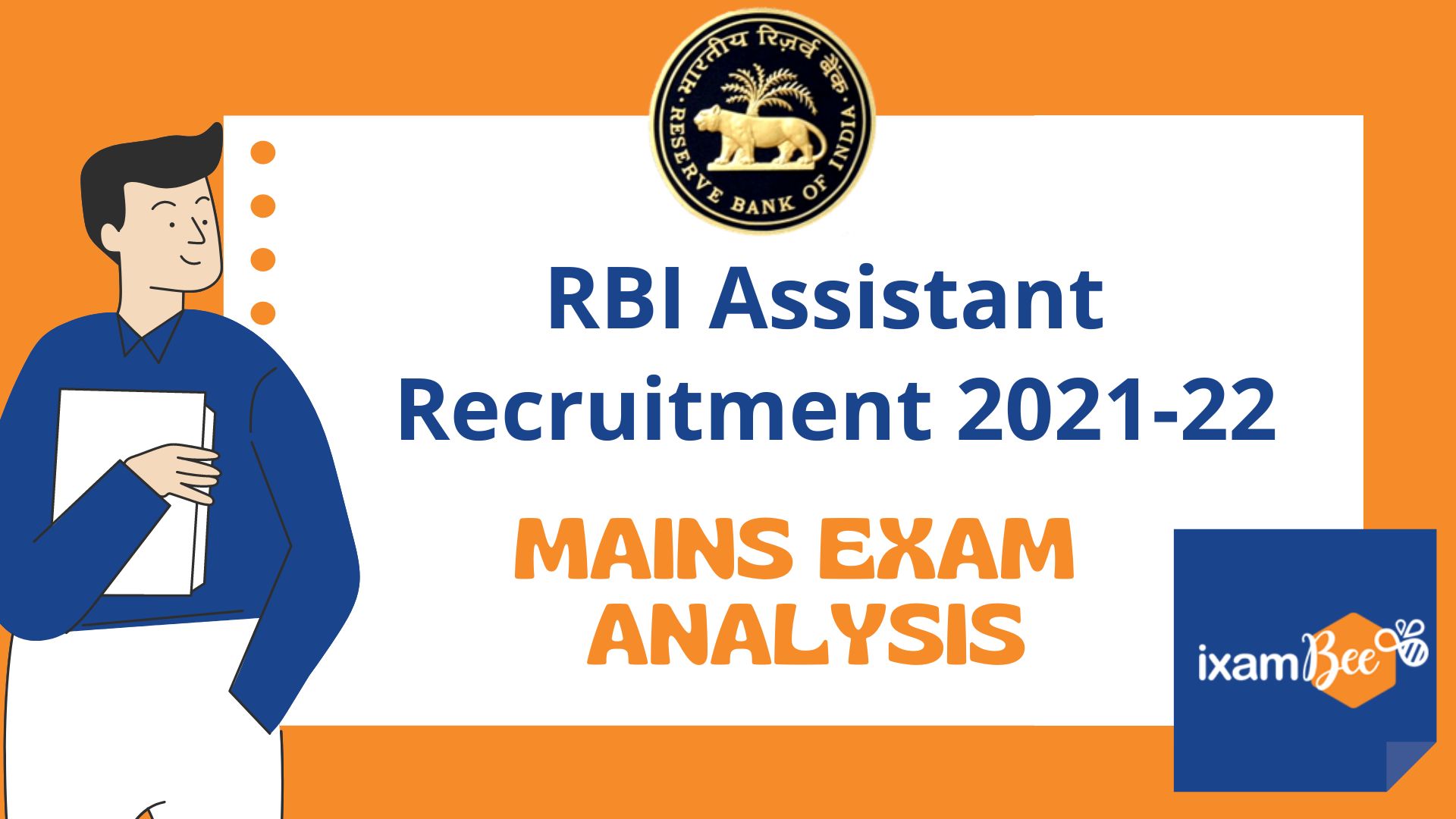 RBI Assistant Recruitment 2021-22: Mains Exam Analysis
