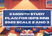3 Month Study Plan for IBPS RRB 2025 Scale 2 and 3