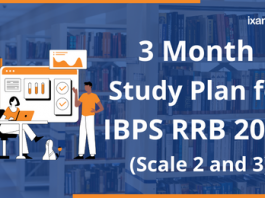 3 Month Study Plan for IBPS RRB 2022 Scale 2 and 3