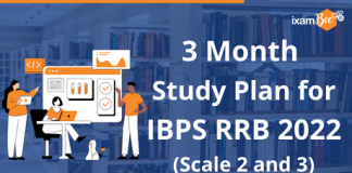 3 Month Study Plan for IBPS RRB 2022 Scale 2 and 3