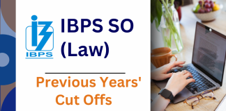 IBPS SO previous year cutoff