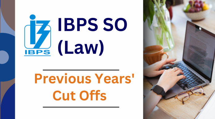 IBPS SO previous year cutoff