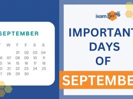 Important Days of September