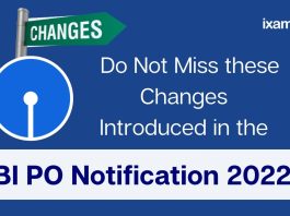 SBI PO Notification 2022 changes