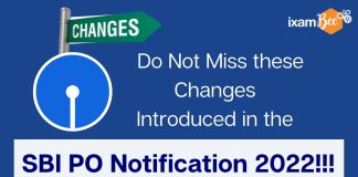 SBI PO Notification 2022 changes