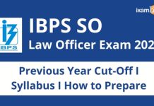 IBPS SO Law Officer Exam 2022