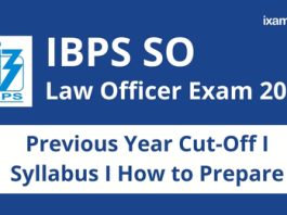 IBPS SO Law Officer Exam 2022