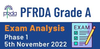 PFRDA Grade A Exam Analysis 2022: