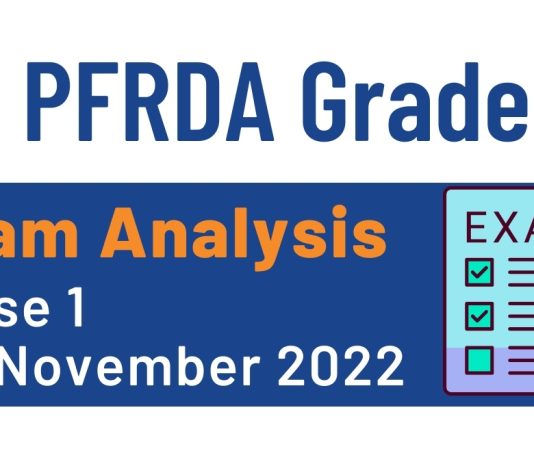PFRDA Grade A Exam Analysis 2022: