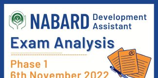 NABARD Development Assistant 2022 : Phase 1 Exam Analysis
