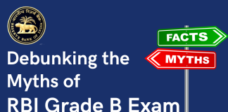 RBI Grade B Exam- Myths