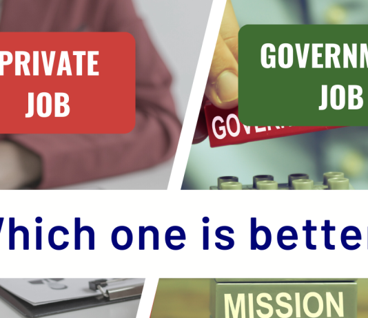 Government Job vs Private Job: Which one is better?