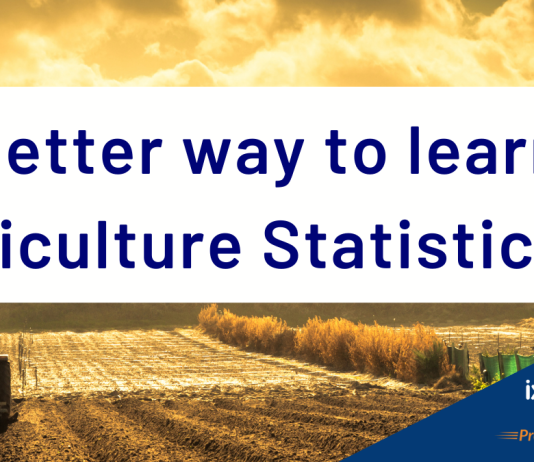A better way to learn Agriculture Statistics