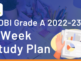 SIDBI Grade A 2022-23 : 6 Week Study Plan