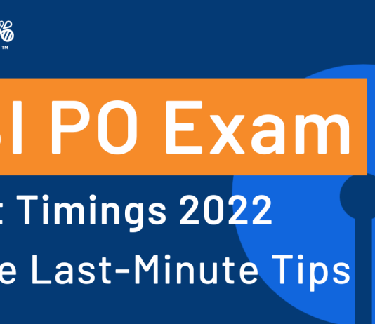 SBI PO Exam 2022