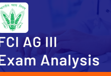 FCI Assistant Grade 3 Exam Analysis