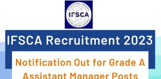 IFSCA Grade A Recruitment 2023