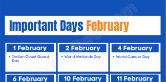 Important Days of February 2024
