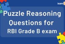Puzzle Reasoning Questions
