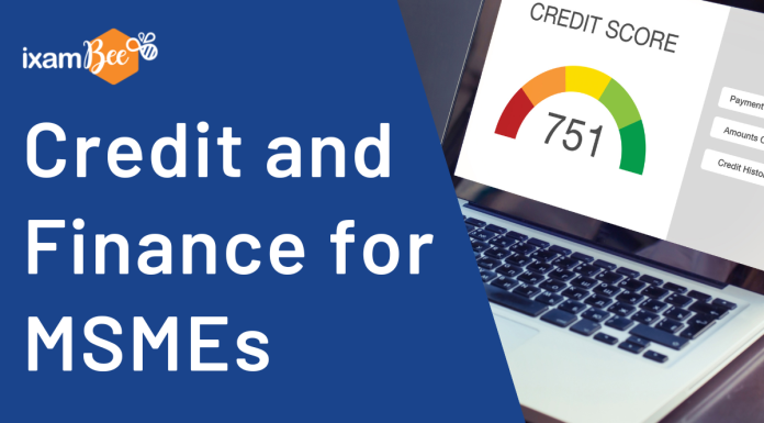 Credit and Finance for MSMEs