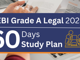 SEBI Grade A Legal study plan, Sebi legal officer, SEBi Law officer 2023 Sebi law officer exam 2023