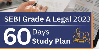 SEBI Grade A Legal study plan, Sebi legal officer, SEBi Law officer 2023 Sebi law officer exam 2023