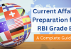 Current Affairs Preparation RBI Grade B Exam