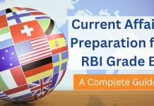 Current Affairs Preparation RBI Grade B Exam