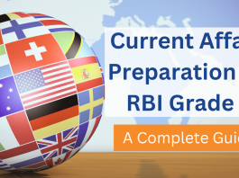 Current Affairs Preparation RBI Grade B Exam