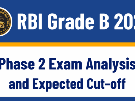 RBI Grade B 2023: Phase 2 Exam Analysis and Expected Cut off
