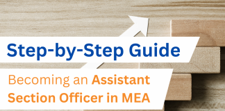 How to become an Section Officer Assistant in Ministry of External affairs
