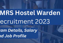EMRS Hostel warden recruitment