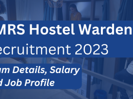 EMRS Hostel warden recruitment
