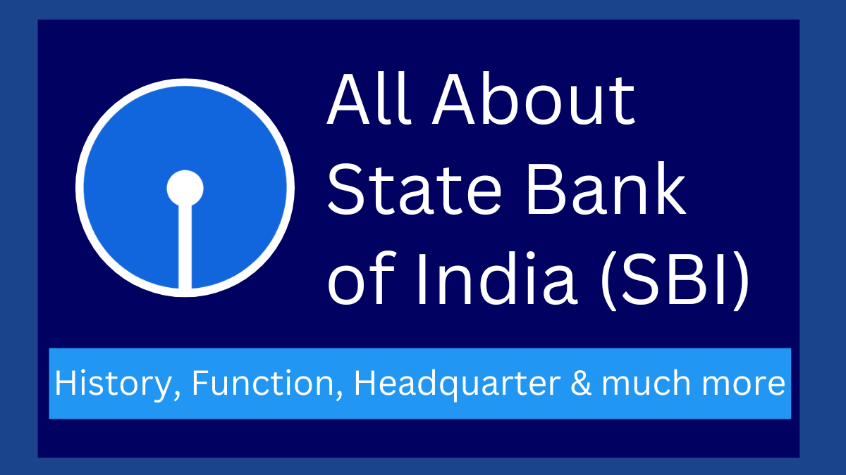 Introduction to SBI, state bank of india, history of state bank of india, Logo of sbi