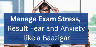Exam stress management, anxiety management, result fear management, how to cope with result fear,