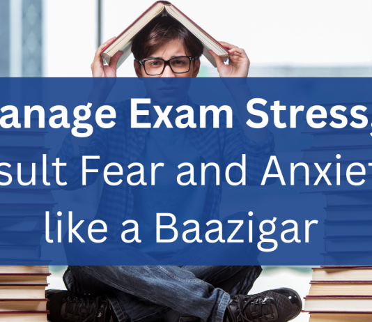 Exam stress management, anxiety management, result fear management, how to cope with result fear,