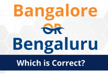 What is the correct name; Bangalore or Bengaluru?