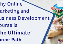 Online marketing and business development course