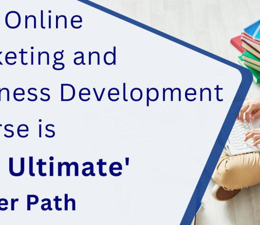 Online marketing and business development course