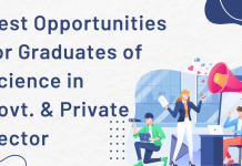 Best Opportunities for Graduates of Science