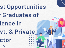 Best Opportunities for Graduates of Science